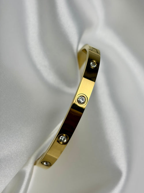 The Aurora Diamond Bracelet - Gold