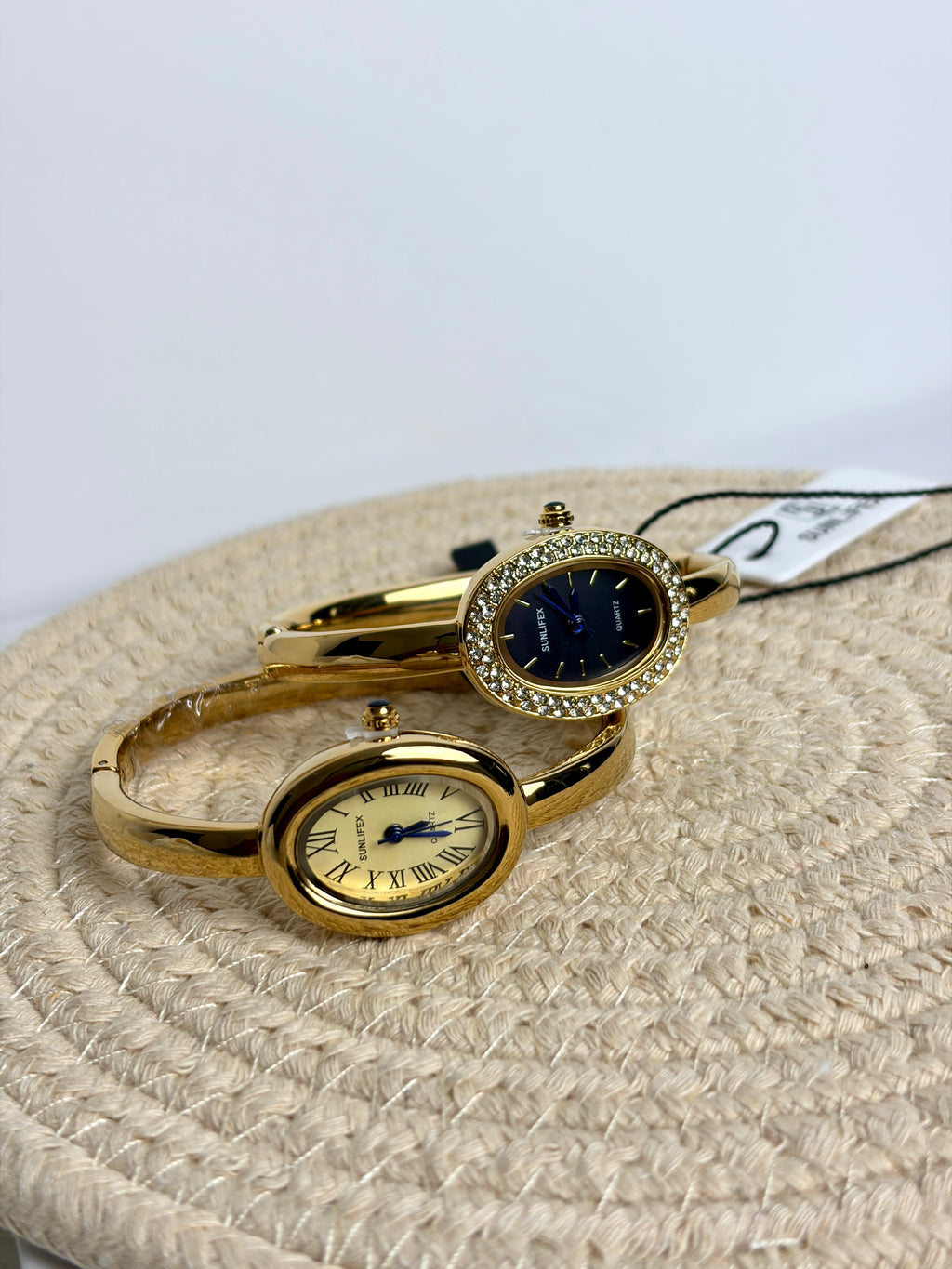 The Crystal Bezel Watch