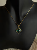 The Emerald Clover Necklace