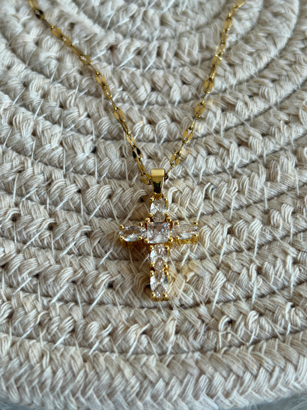 The Luminous Cross Necklace
