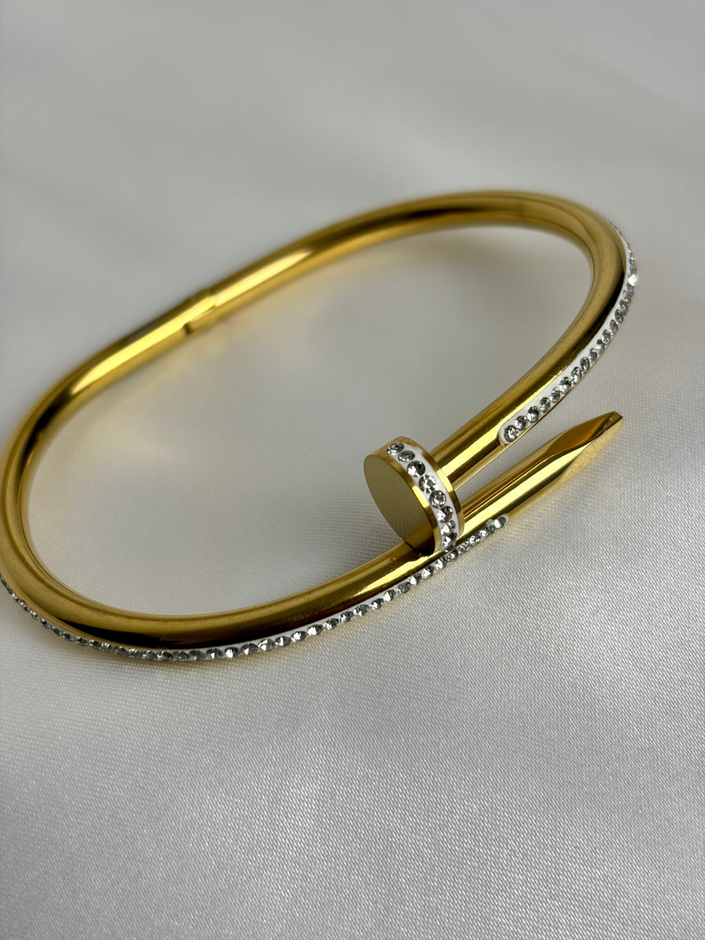 The Aurelia Nail Bracelet - Gold