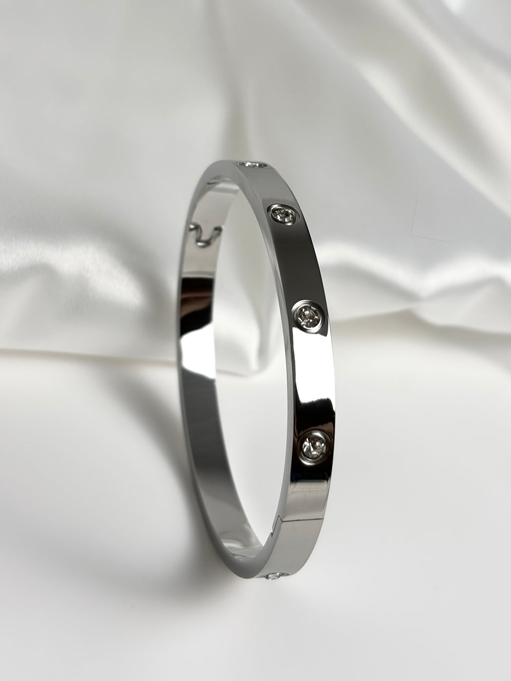 The Aurora Diamond Bracelet - Silver