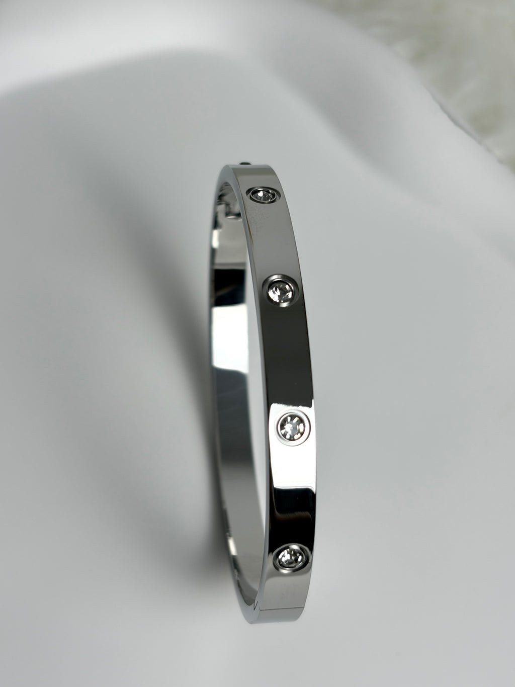 The Aurora Diamond Bracelet - Silver