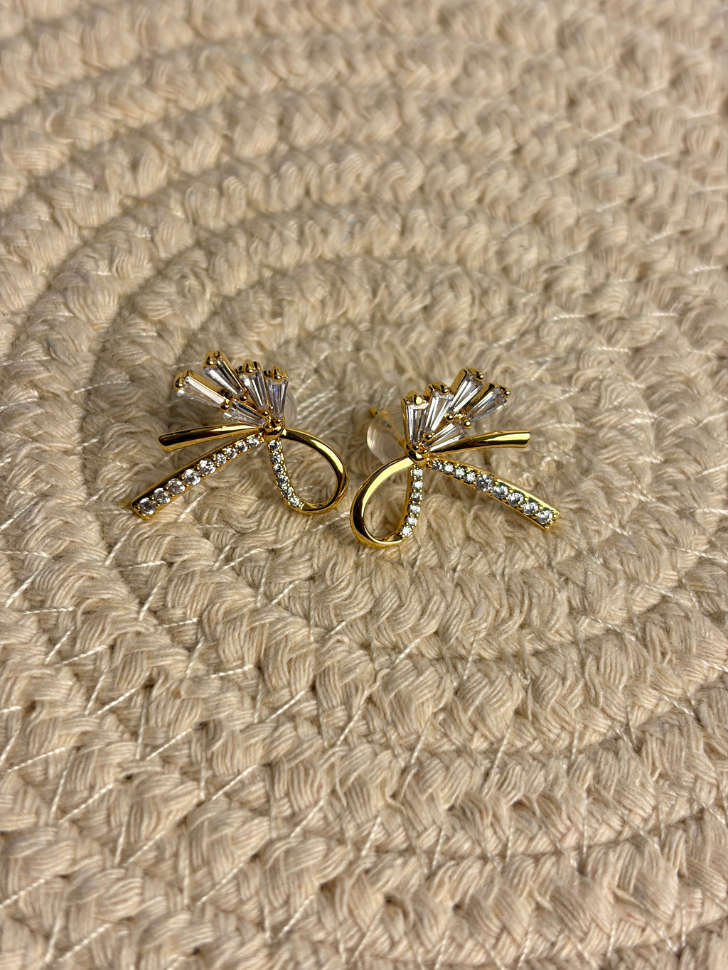 The Belle Bow Studs