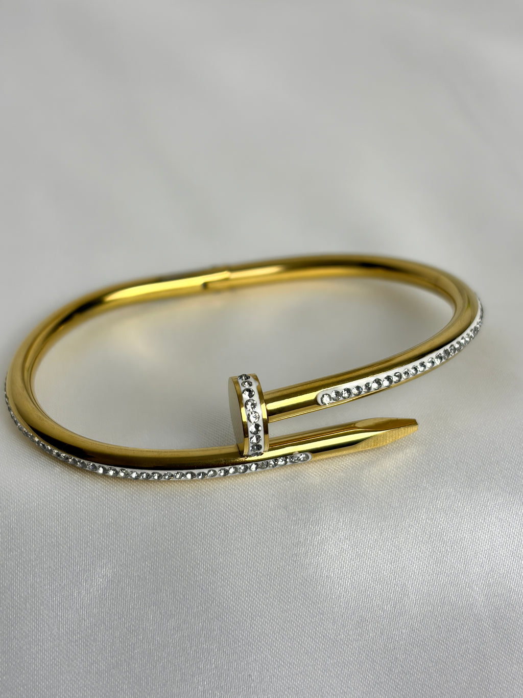 The Aurelia Nail Bracelet - Gold