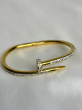 The Aurelia Nail Bracelet - Gold