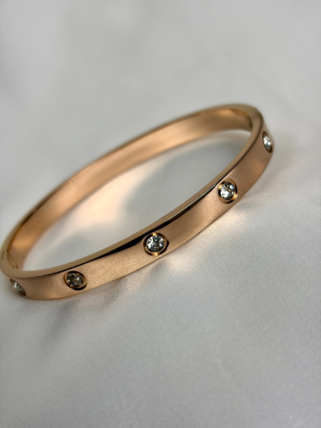 The Aurora Diamond Bracelet - Rose Gold