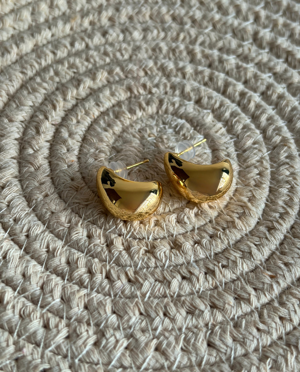 The Luna Curve Studs