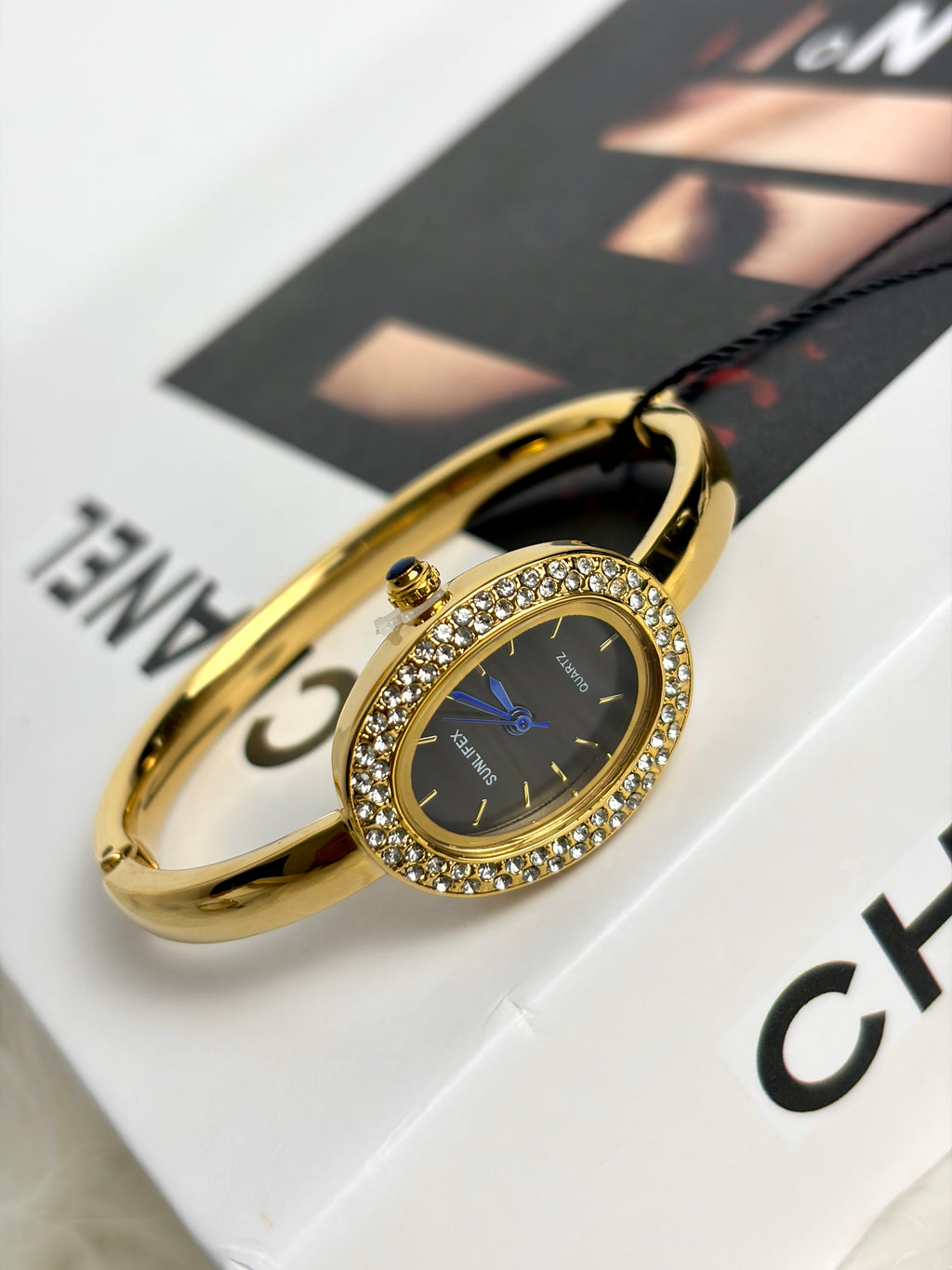 The Crystal Bezel Watch